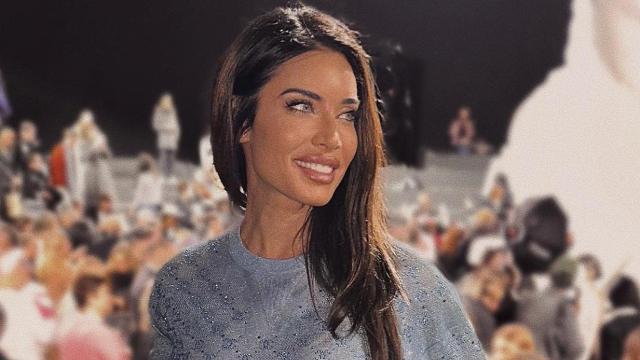 Pilar Rubio en el desfile de Chanel en París.