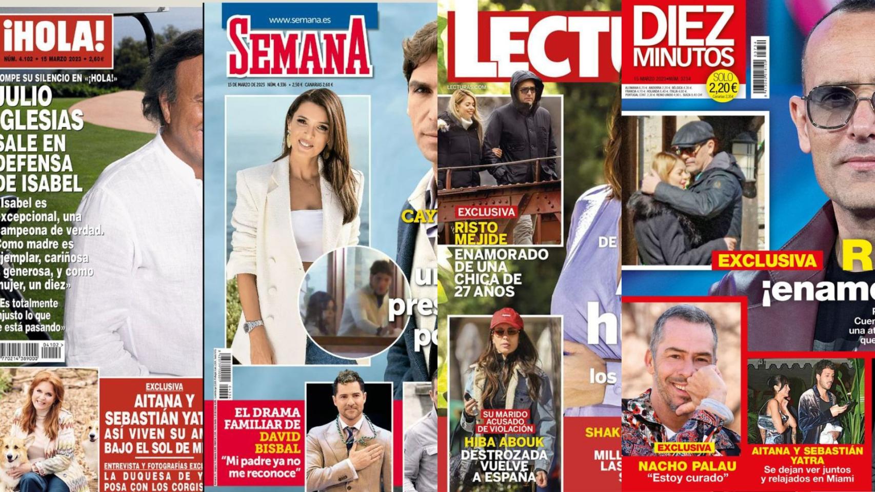 Las portadas del miércoles.