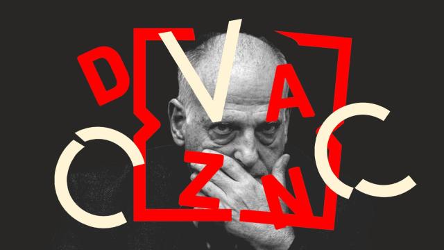 Javier Tebas en un fotomontaje con los logos de Dazn y CVC