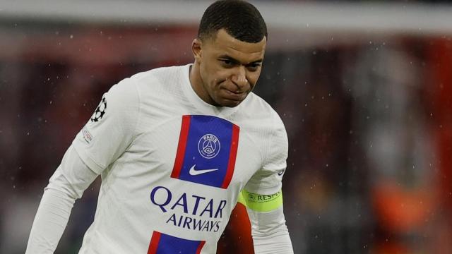Kylian Mbappé, tras la eliminación del PSG de la Champions League 2022/2023