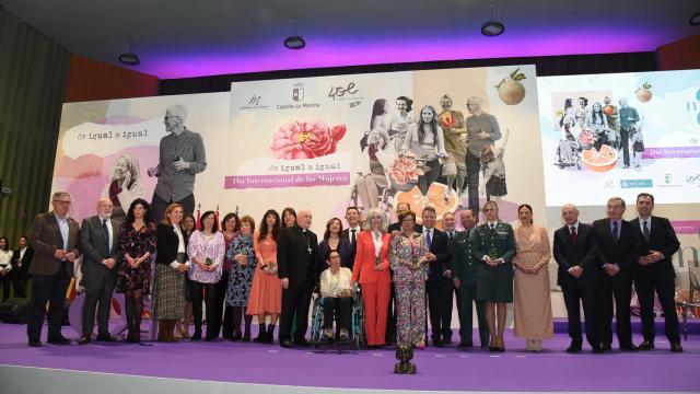 Acto institucional del 8M. Foto: JCCM.