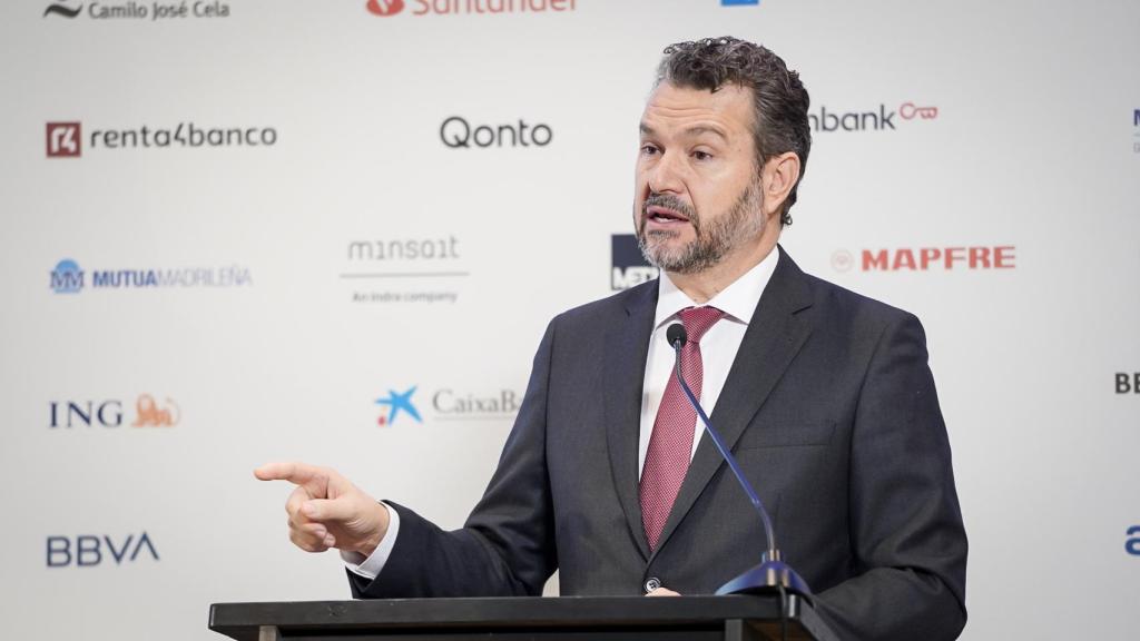 Rodrigo Buenaventura, presidente de la CNMV, durante su intervención en la apertura de la segunda jornada del III Observatorio de las Finanzas.
