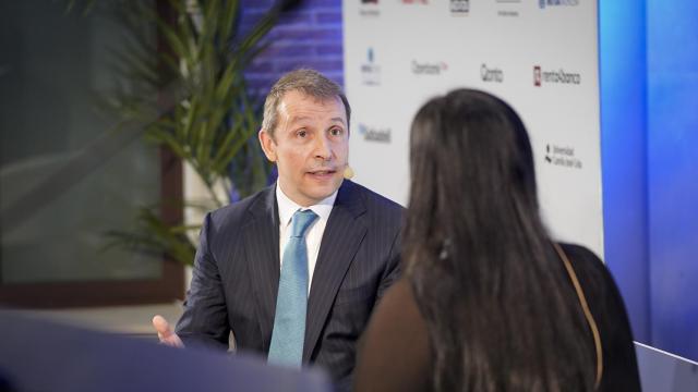 Mark Giacopazzi, director de Inversión de Bestinver, durante el III Observatorio de las Finanzas de EL ESPAÑOL e Invertia.