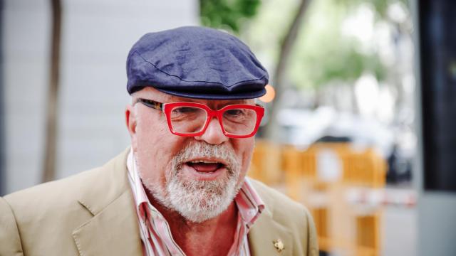 El excomisario Villarejo, en la Audiencia Nacional.