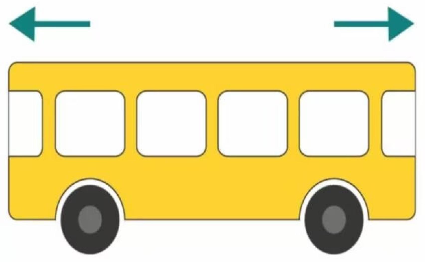 ¿En qué dirección va el autobús? Entrena tu mente con este acertijo.