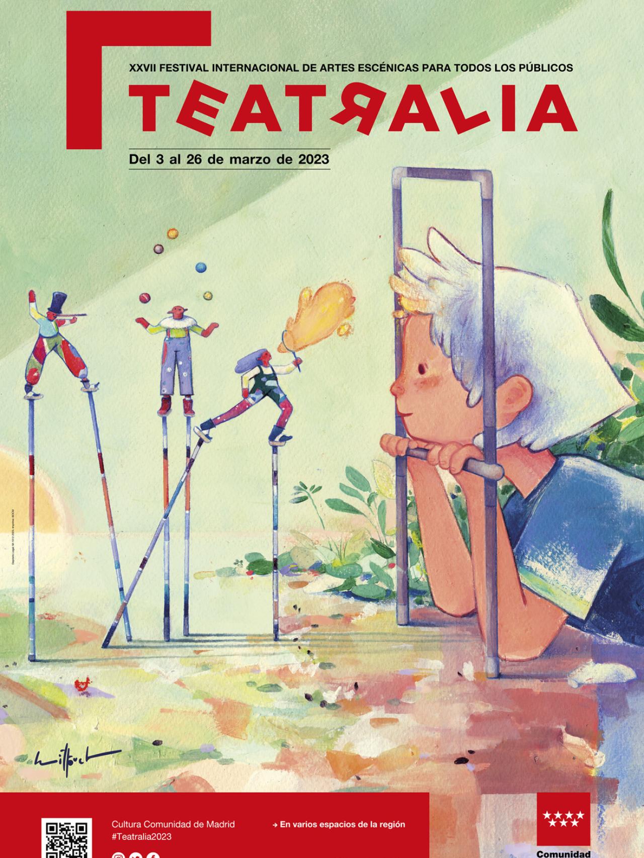 Cartel de Teatralia.