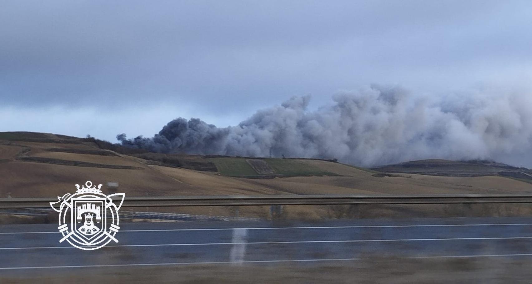 Incendio en el centro canino de Rubena