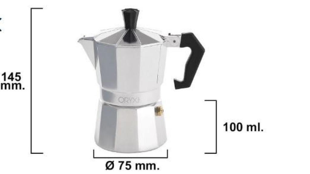 Cafetera Oryx.