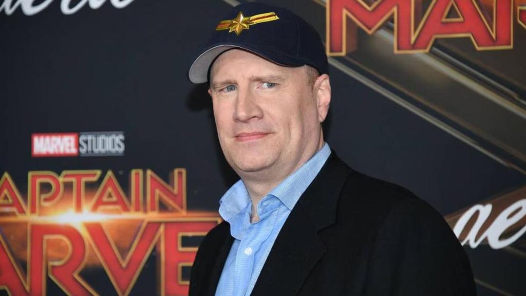 Kevin Feige en la presentación de la película 'Capitana Marvel'.