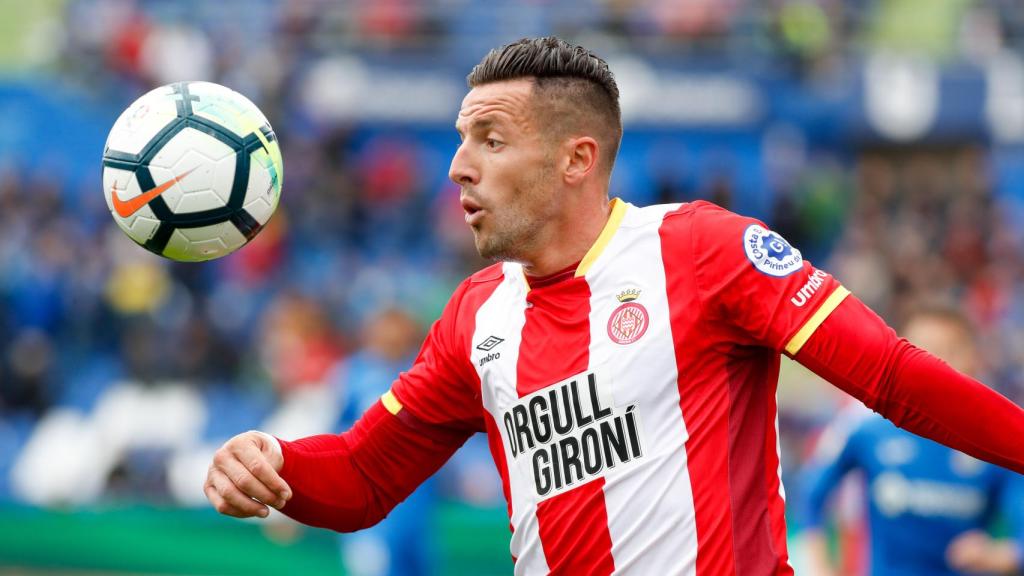 Aday Benítez durante su etapa en el Girona