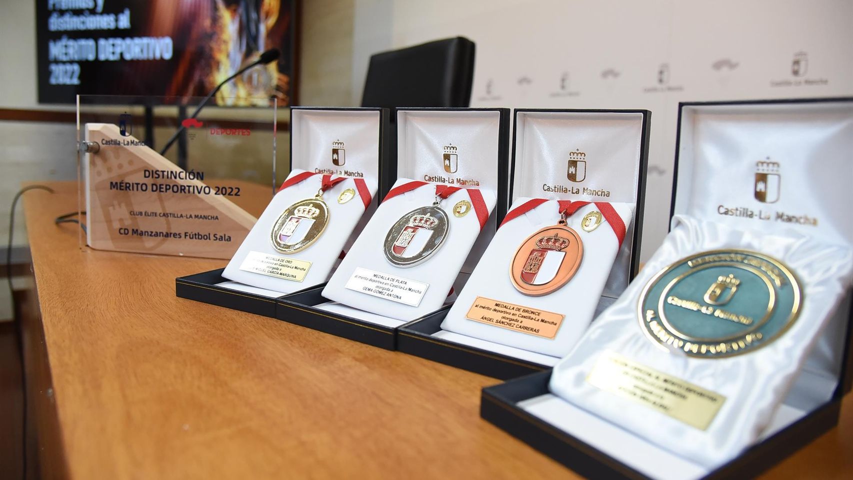 Premios y Distinciones al Mérito Deportivo de Castilla-La Mancha.