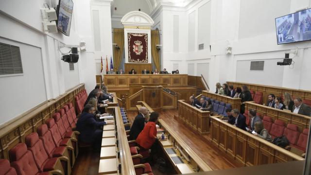 Pleno de las Cortes de Castilla-La Mancha. Foto: Cortes CLM.