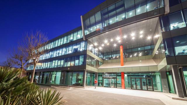 Sede del Centro de Telecomunicaciones y Tecnologías de la Información (CTT) de Cataluña en L'Hospitalet de Llobregat (Barcelona).