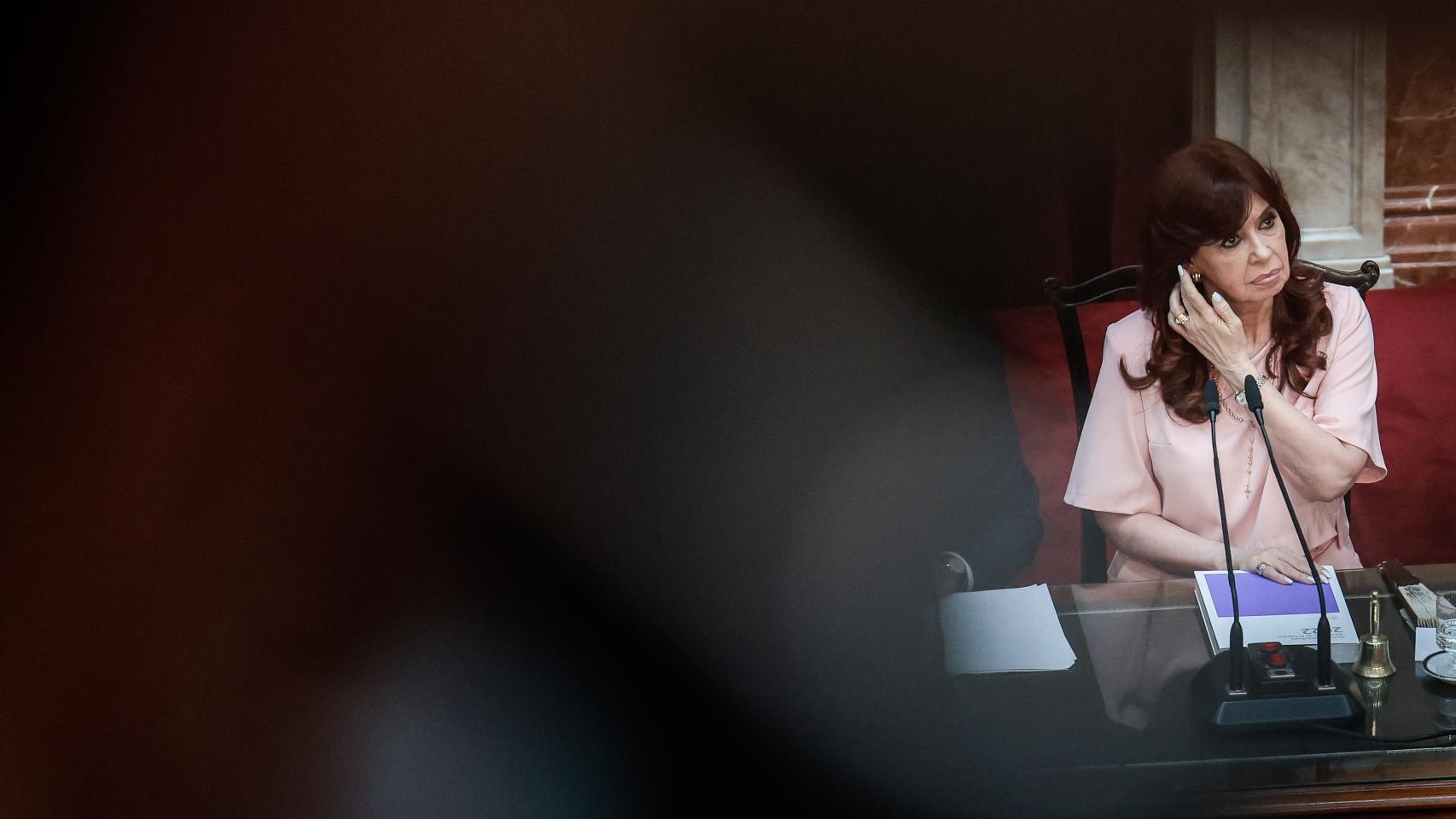Cristina Fernández, en la sesión de apertura del año parlamentario el pasado 1 de marzo.