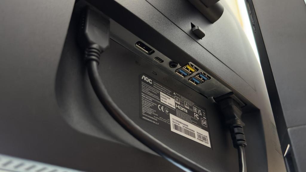 Conexiones del AOC CU34V5CW