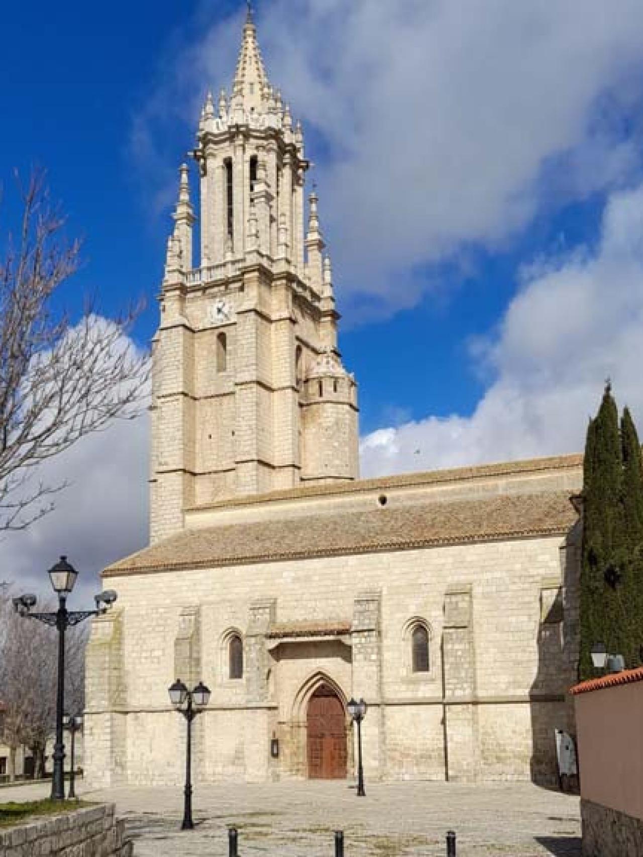 La Colegiata. Foto cedida por el Ayuntamiento de Ampudia a EL ESPAÑOL de Castilla y León
