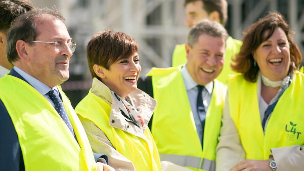 Un momento de la inauguración de la planta.