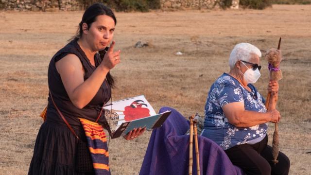 Esmeralda y Tomasa Folgado