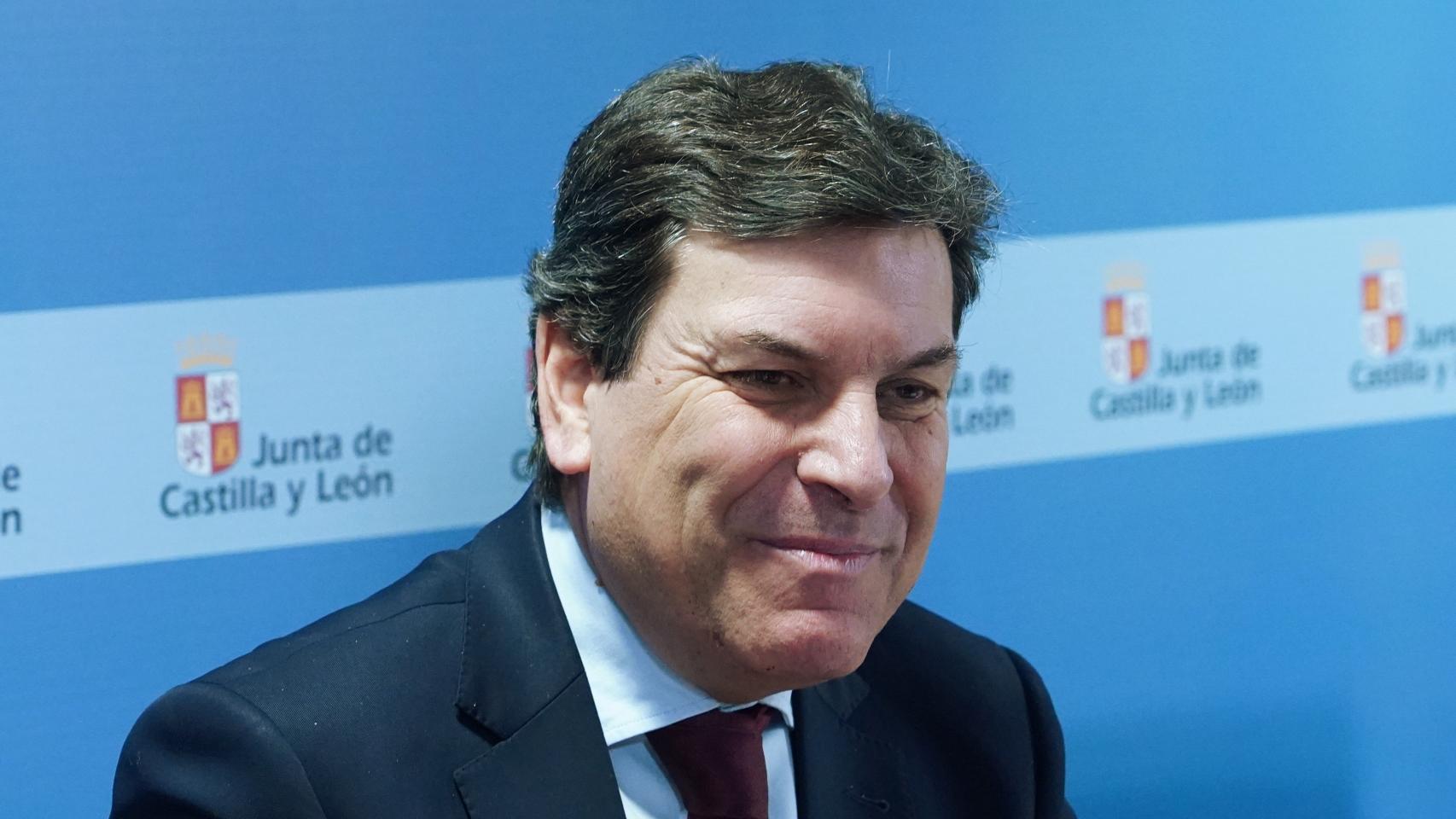 El consejero de Economía y Hacienda, Carlos Fernández Carriedo, en una imagen de archivo.