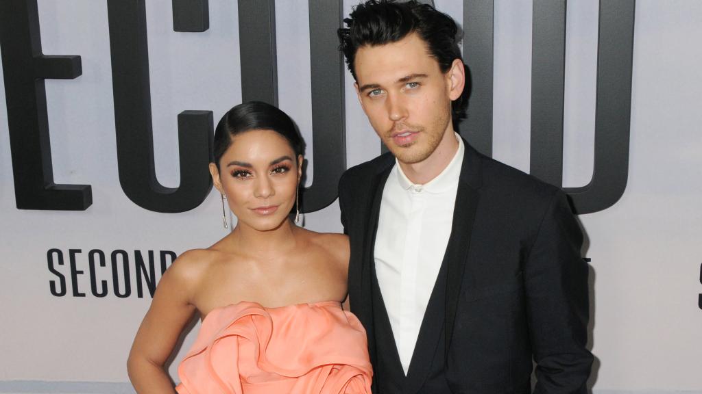 Austin Butler y Vanessa Hudgens durante una gala en Nueva York.