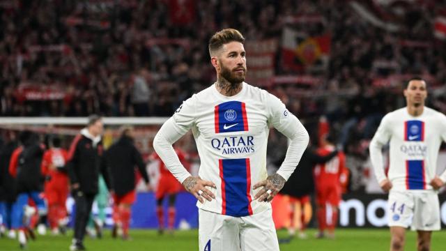 Sergio Ramos, tras la derrota del PSG.
