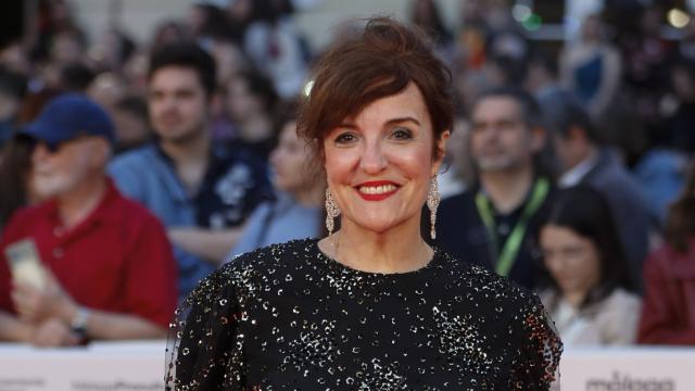 La escritora y realizadora Elvira Lindo a su llegada este viernes a la inauguración de la XXVI edición del Festival de Cine Español de Málaga. Foto: Jorge Zapata / EFE