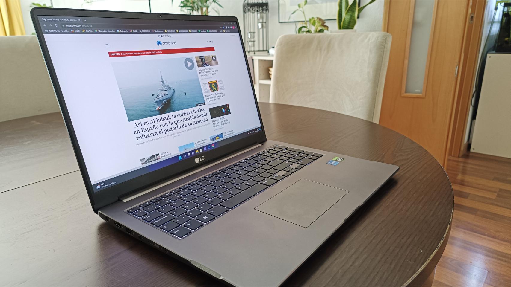 El portátil LG Ultra 17 de 3ª generación
