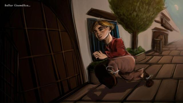 Captura de pantalla del videojuego Bendita Compostela