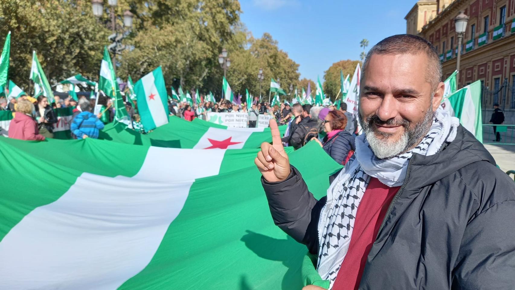 Un líder musulmán, el nieto de Blas Infante y el 