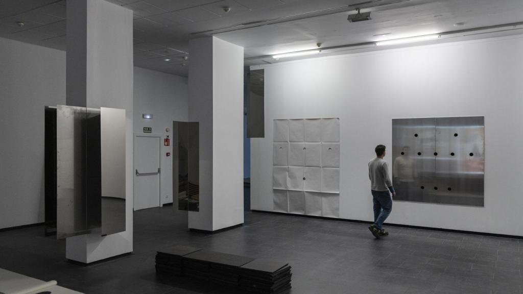 Vista de la exposición de Jon Mikel Euba en el CA2M