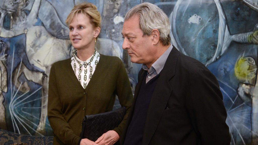 Siri Hustvedt y Paul Auster en 2014. Foto: Gobierno de Chile