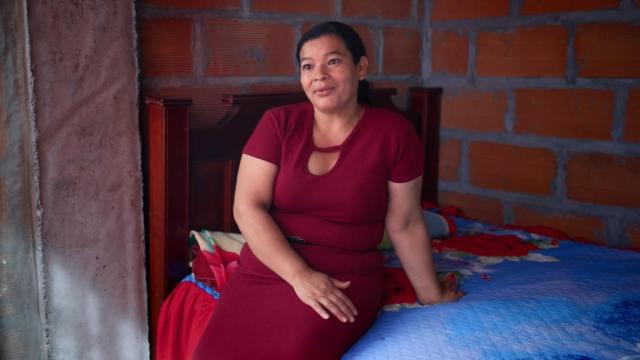 Olga Nidia, emprendedora colombiana.