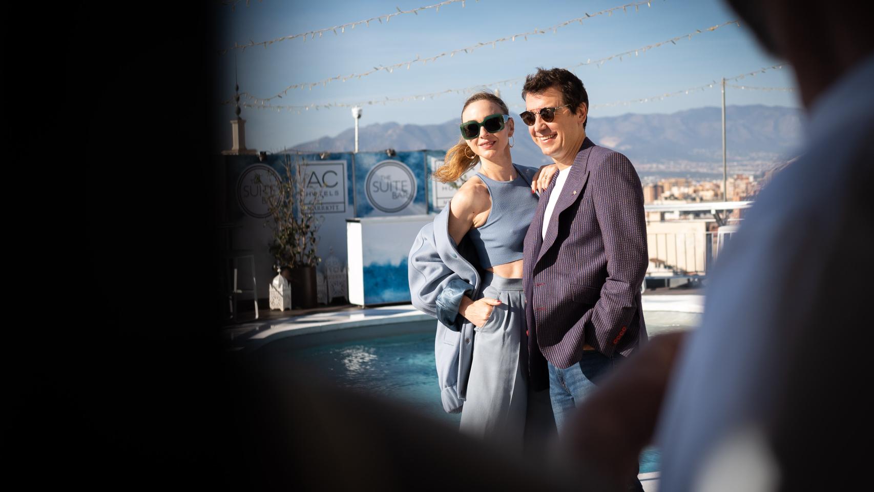 Marta Hazas y Javier Veiga.