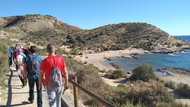 Cala Cantalares, sendero Cabo de la Huerta.