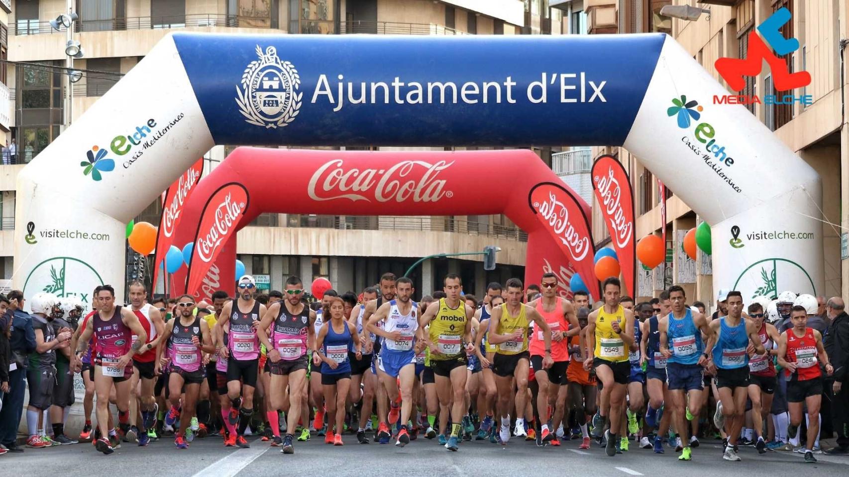 Imagen de la media maratón de Elche