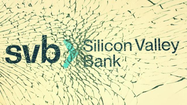 Ilustración con el logo de Silicon Valley Bank.