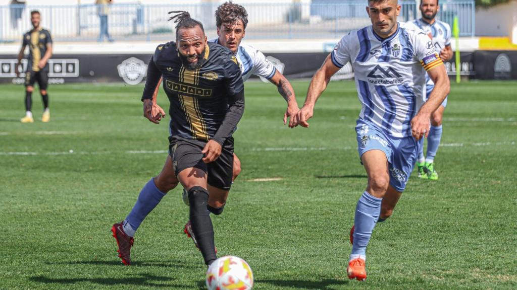 Momento del partido del Intercity.
