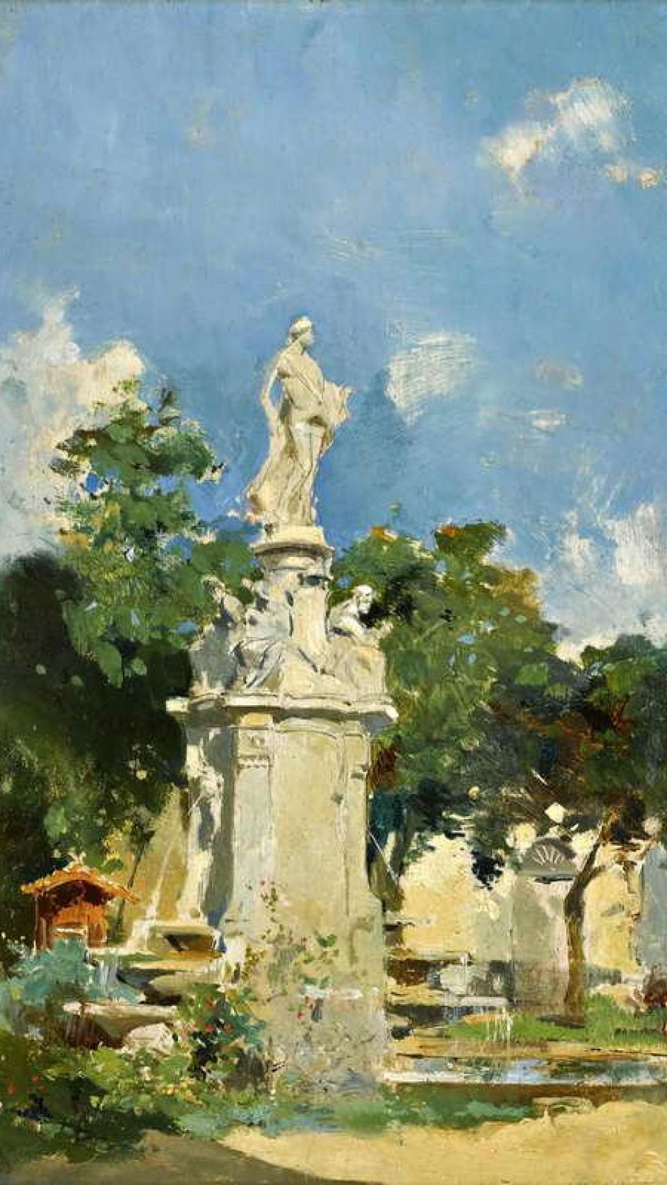 'Fuente de Apolo' de Joaquín Sorolla.