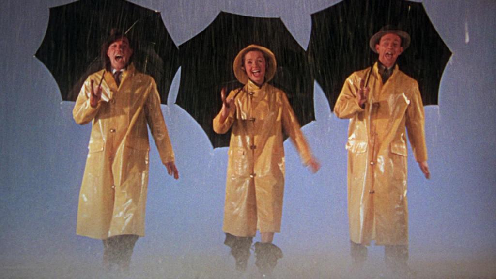 Un fotograma de 'Cantando bajo la lluvia' (1952), película dirigida por Stanley Donen y Gene Kelly
