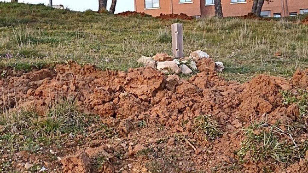 Destrozos en las laderas del Zurguén