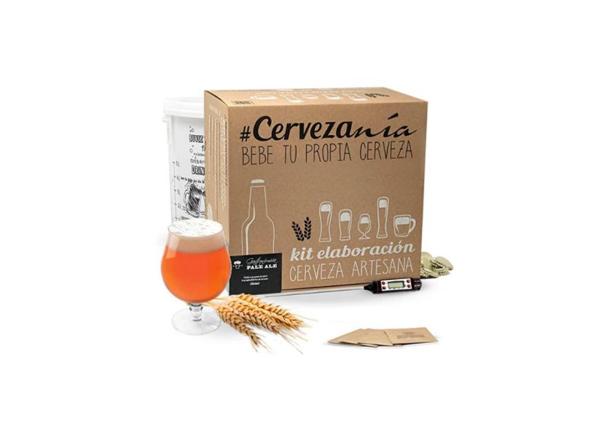 'Kit de elaboración de cerveza rubia Pale Ale' de Cervezanía