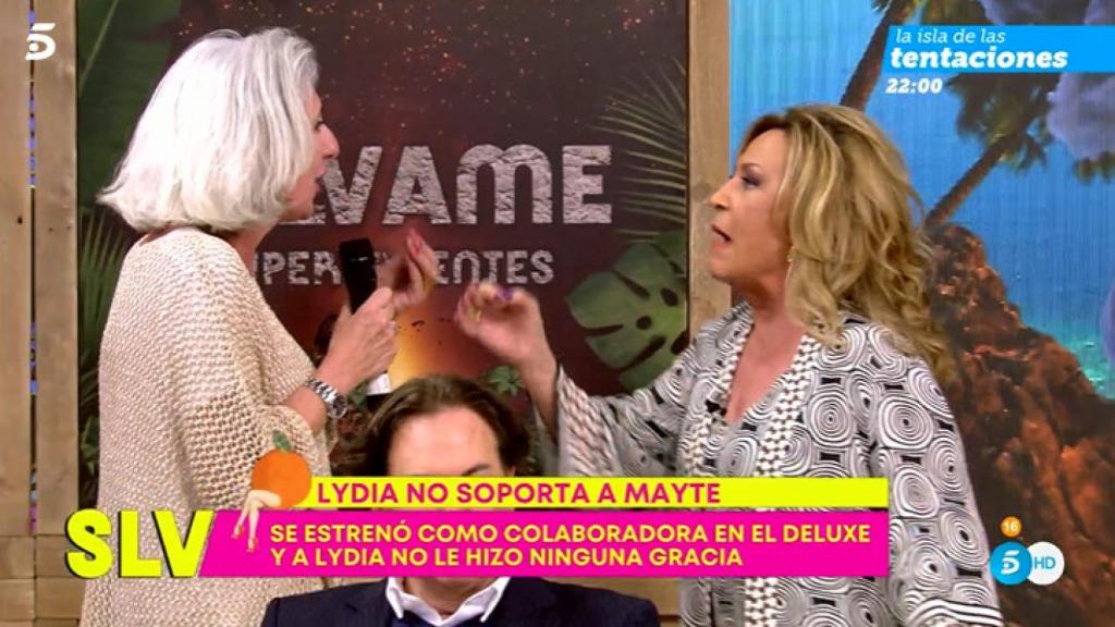 Mayte Ametlla y Lydia Lozano.