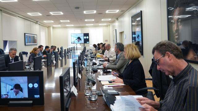 Reunión de los agentes sociales en la mesa de diálogo de la reforma de pensiones, en el Ministerio de Inclusión, Seguridad Social y Migraciones, en Madrid, a 13 de marzo de 2023.