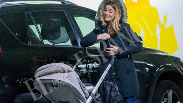 Primeras imágenes de Alexandra Jiménez con su hija.