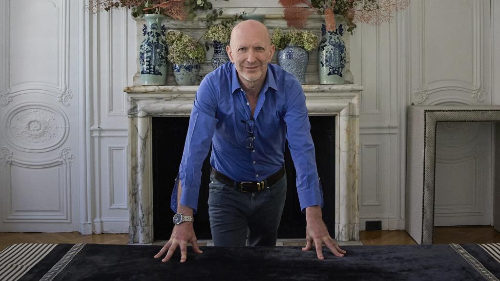 El historiador Simon Sebag Montefiore, este lunes en un hotel de Madrid. Foto: Jesús Hellín / Europa Press