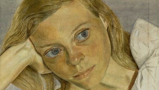 Lucian Freud: 'Muchacha en la cama', 1953