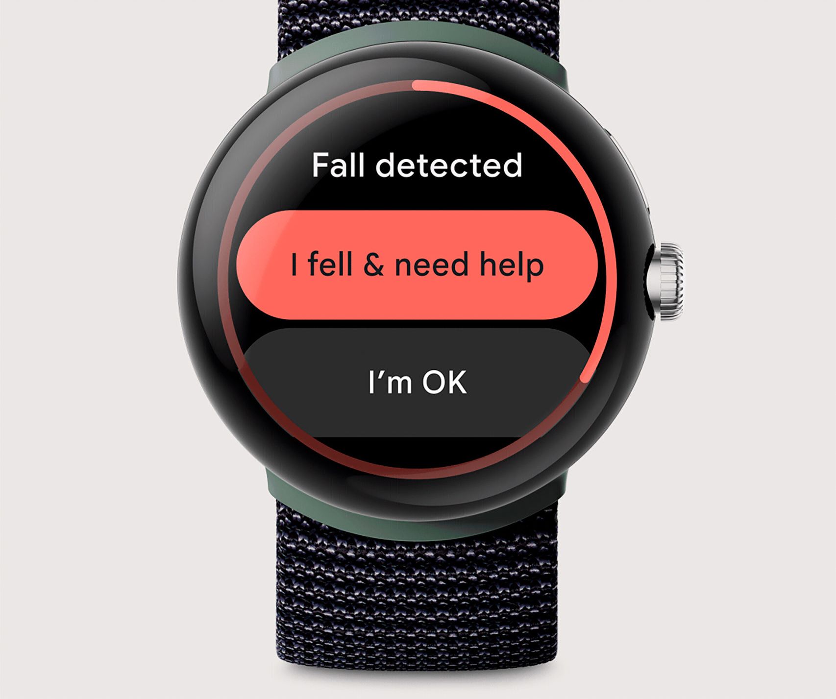Detección de caídas en el Google Pixel Watch