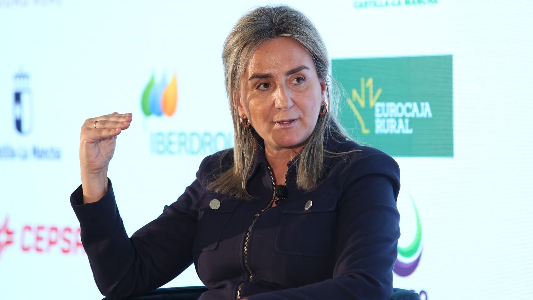 Milagros Tolón, alcaldesa de Toledo, en una imagen del II Foro Económico de Castilla-La Mancha. Foto: Óscar Huertas