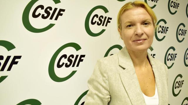 Presidenta de CSIF Sanidad en Castilla-La Mancha, Sacramento Rodríguez.