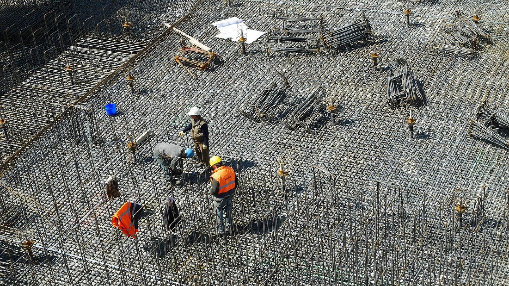 Edificio en construcción.